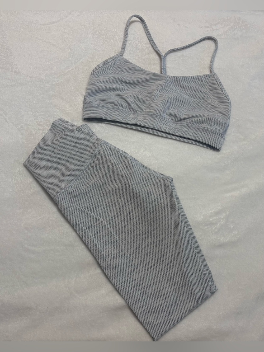 Lululemon Wunder Under High-Rise Tight 28" Luxtreme in Gray Heather, Sz 4